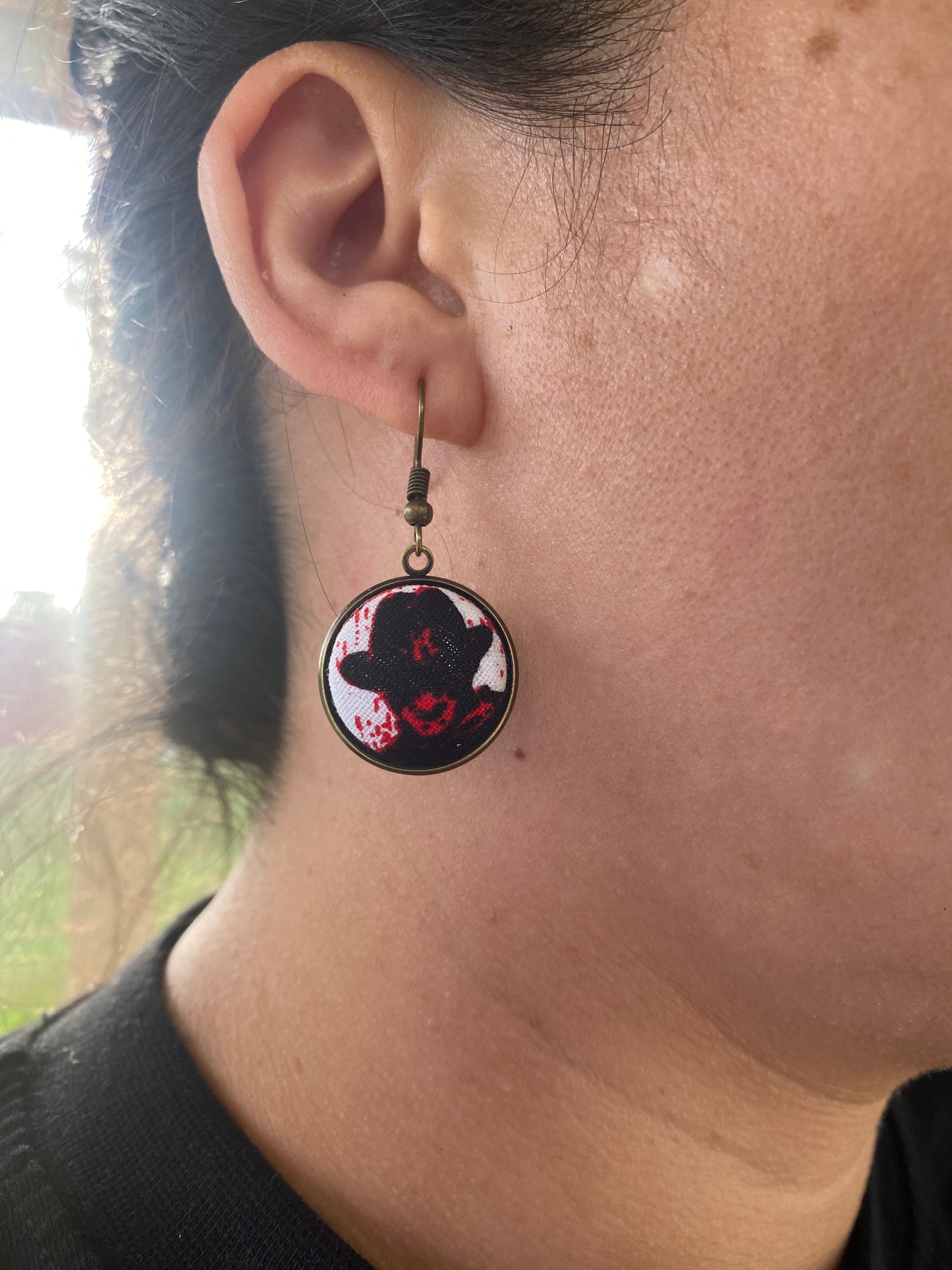 Freddy Krueger Dangle earrings gift