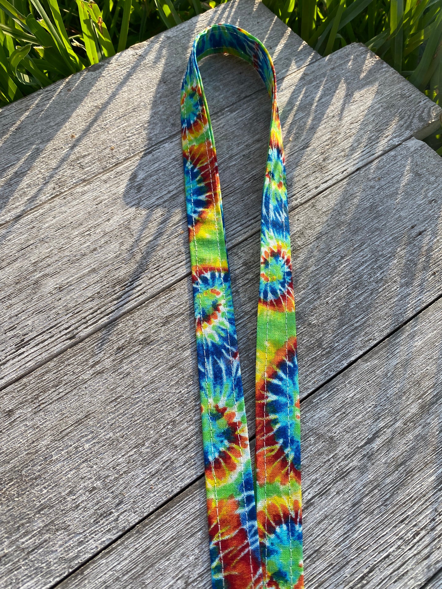 Tie dye Lanyard Tie Dye Keychain Tie Dye Gift