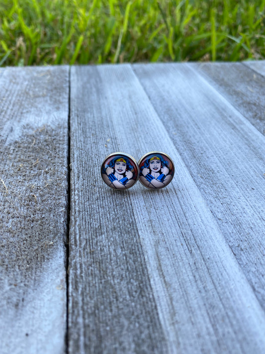 Wonder Women Stud Earrings gift