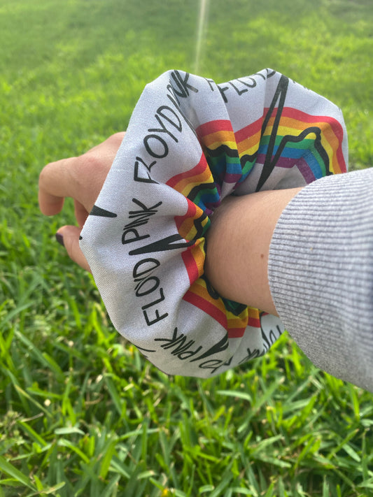Pink Floyd Hair Tie Scrunchie Scrunchies Gift