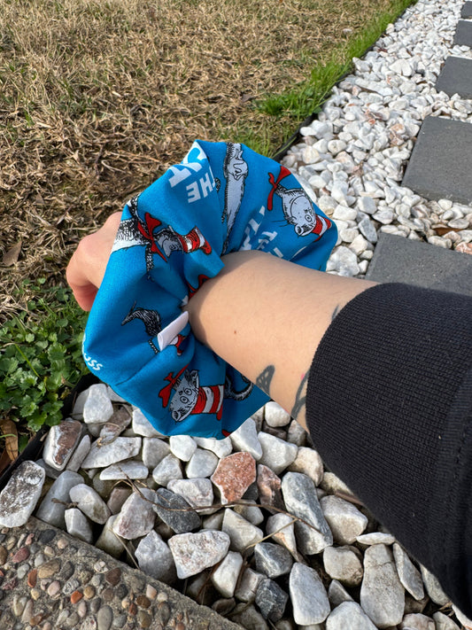 Dr Seuss Hair Tie Ponytail Scrunchie