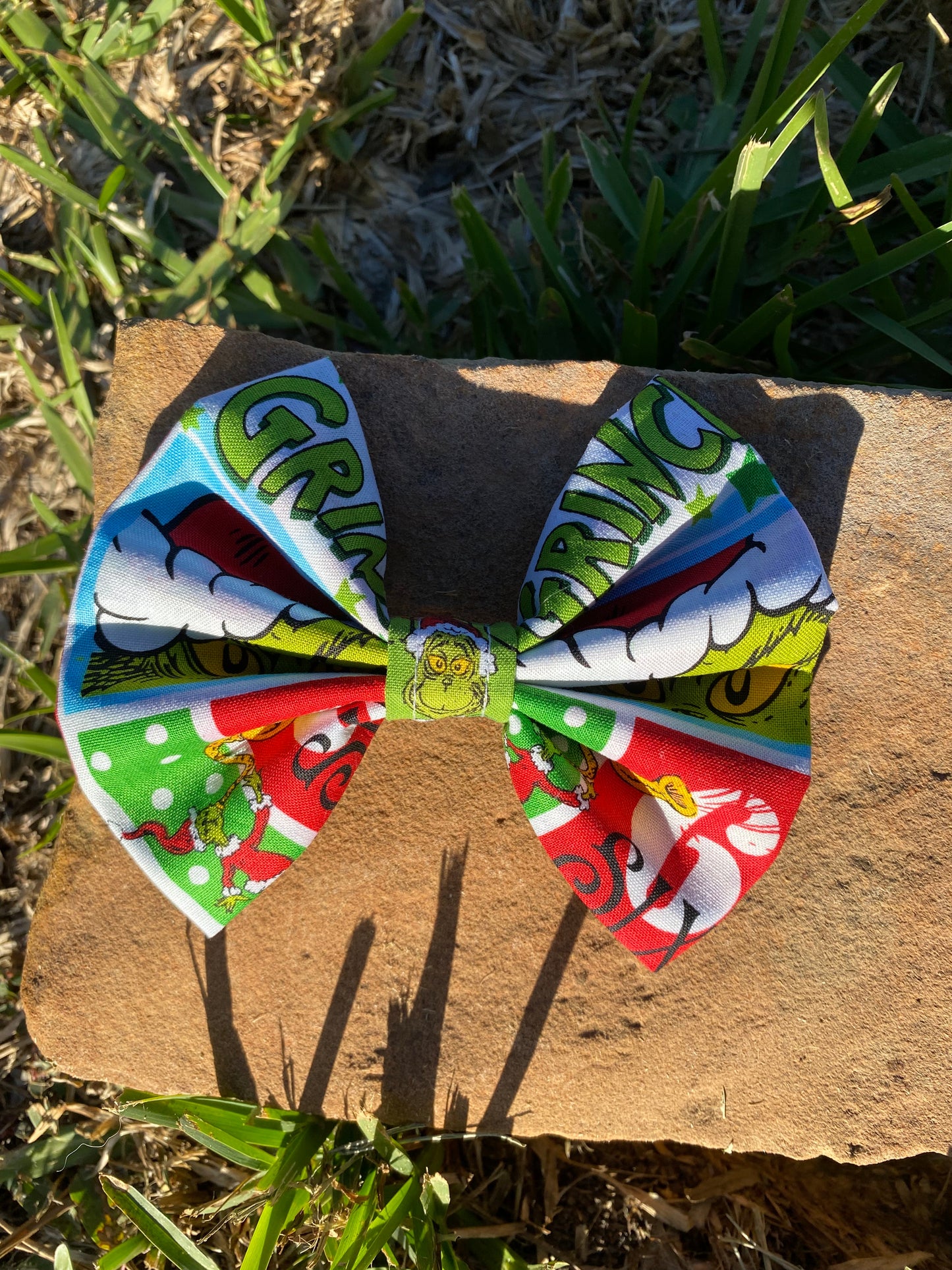The Grinch Christmas Girls Hair Bow gift