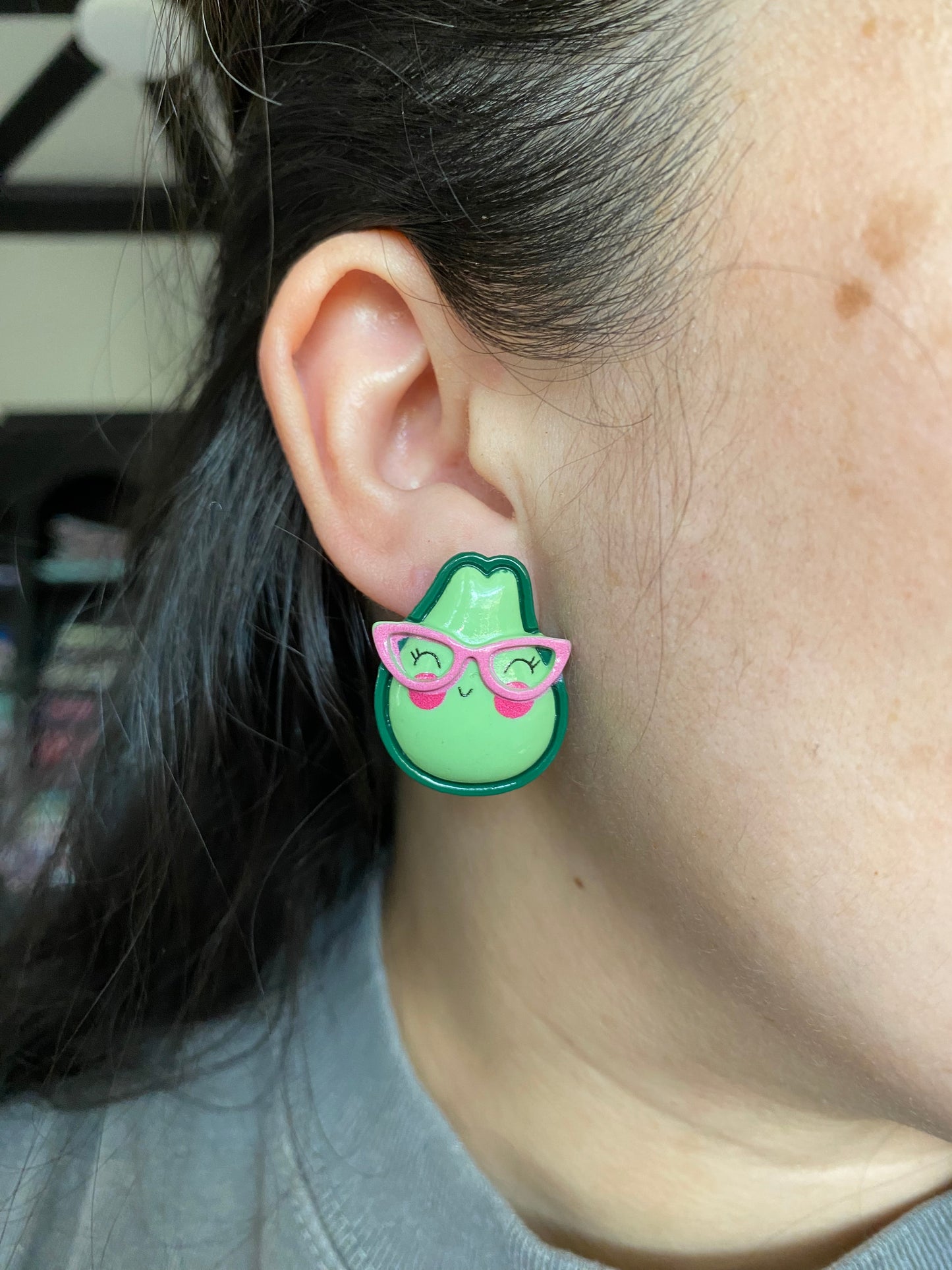 Avocado earrings Avocado gift