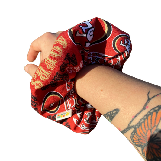San Francisco 49ers Scrunchie hair tie