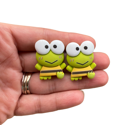 Saniro Keroppi Stud Earrings Gift 