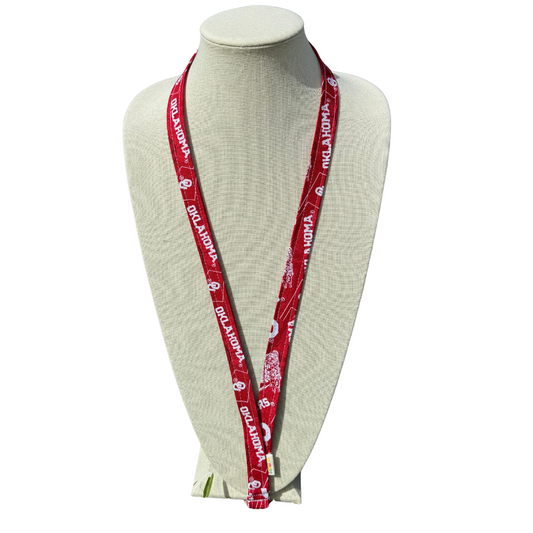 Oklahoma University Lanyard Oklahoma keychain