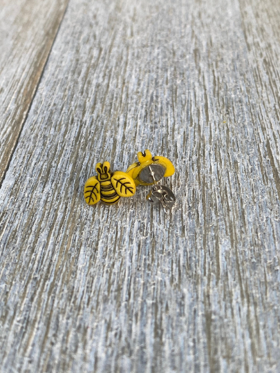 Tiny Bee Earring Bee Gift