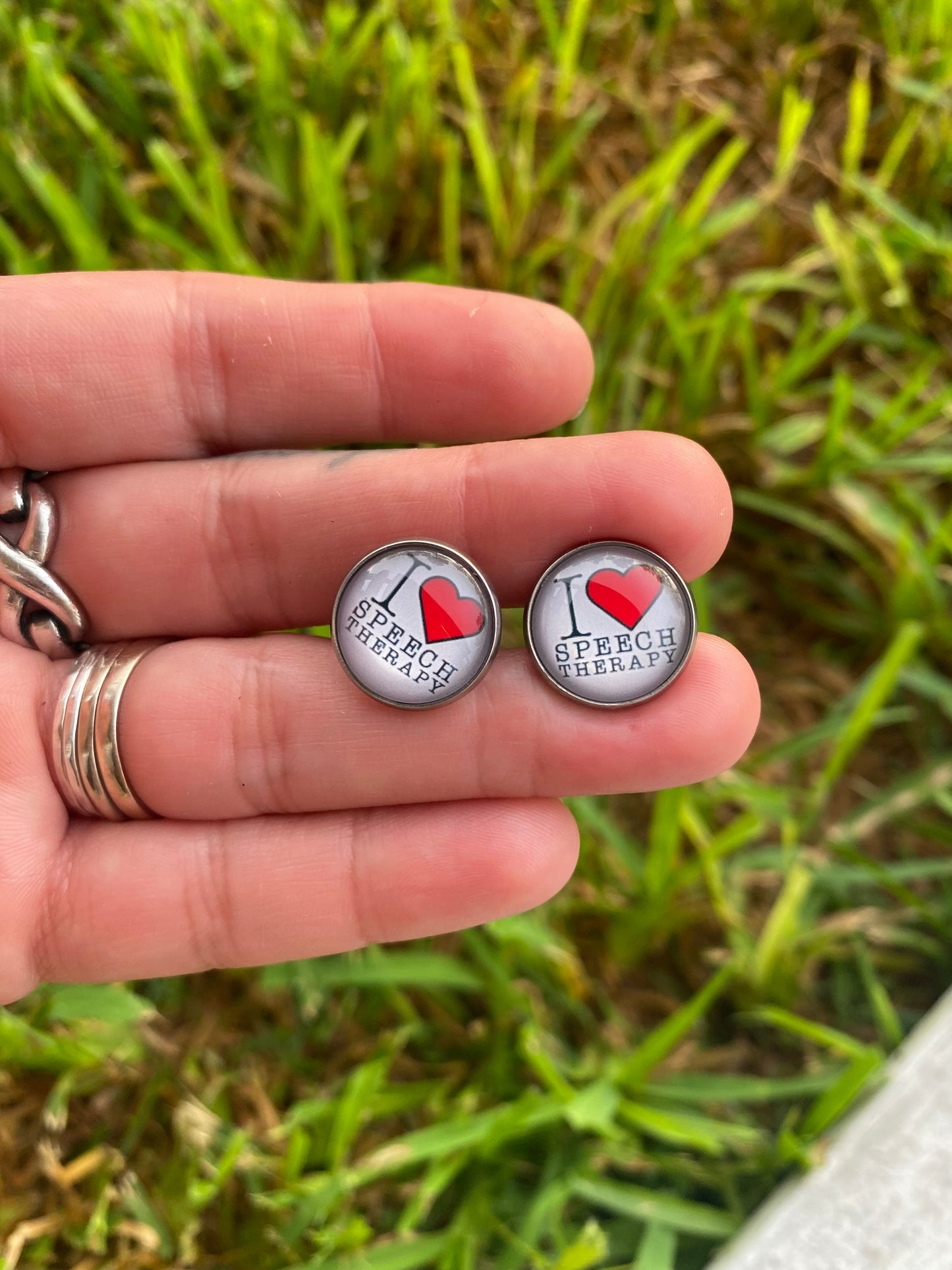 Speech Therapy earrings Speech Therapy gift
