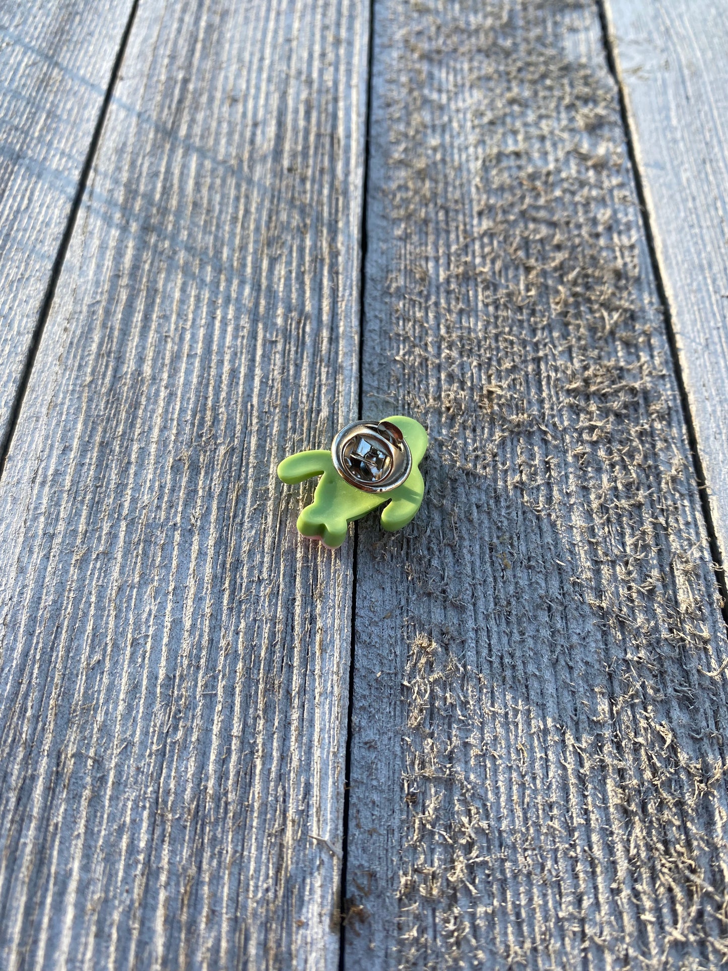 Green Cactus Plant Pin Gift