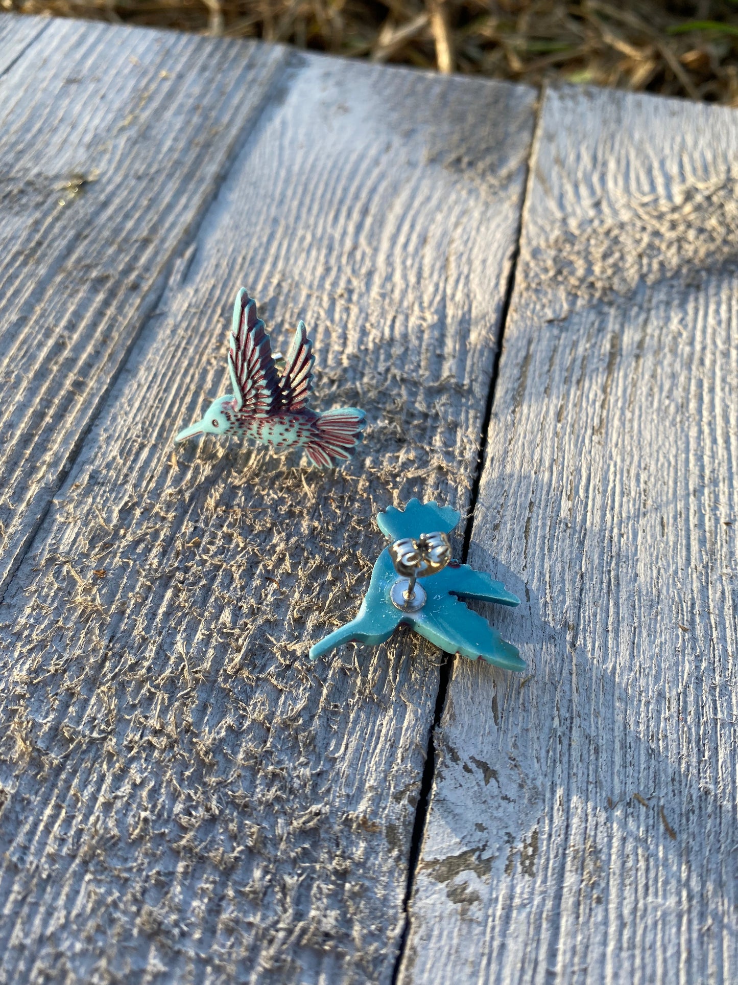 Hummingbird Stud Earrings Gift