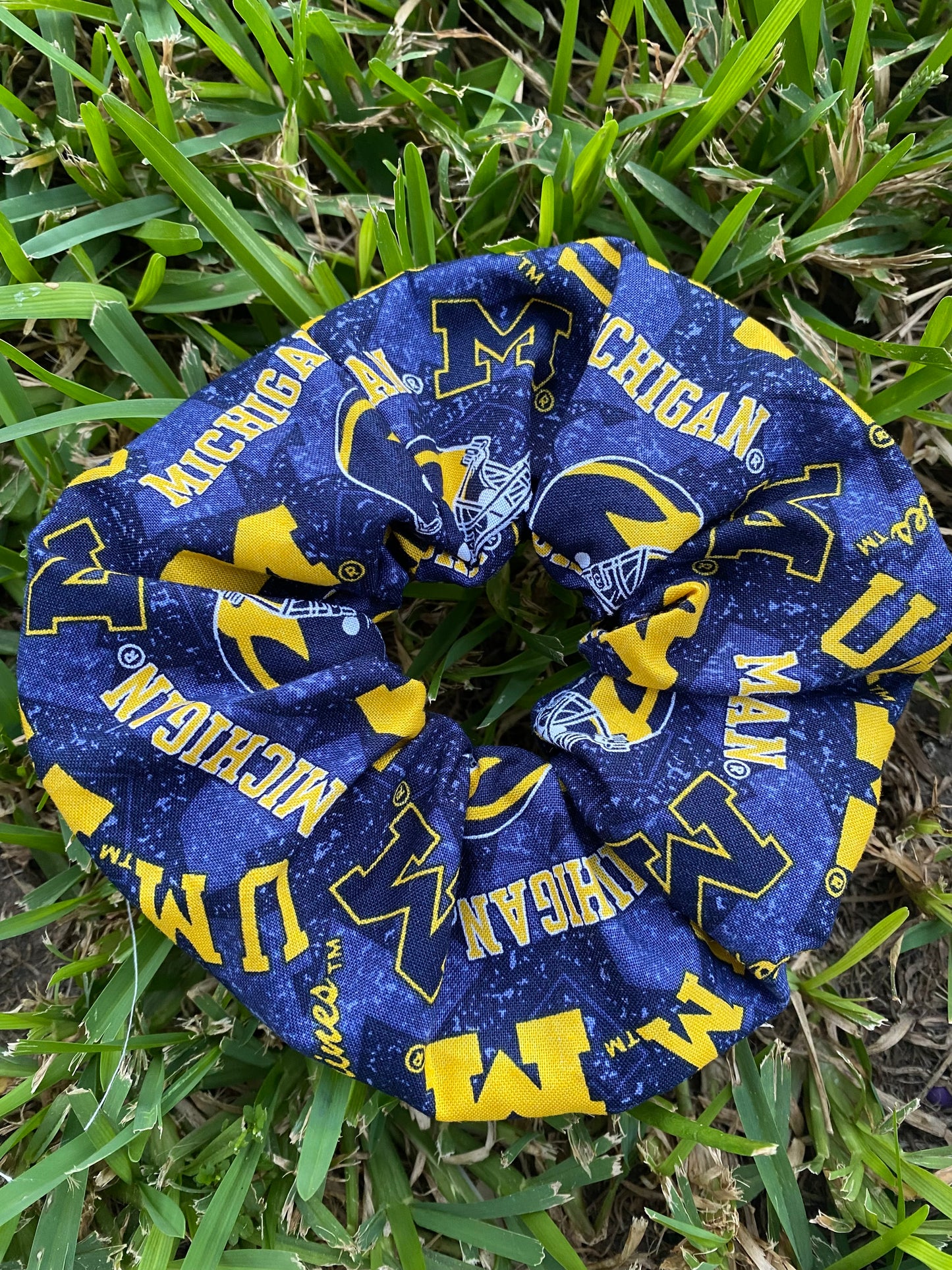 Michigan University Scrunchie Hair Tie