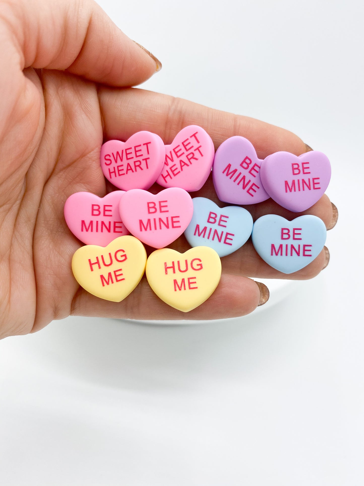Valentine Brachs Conversation Heart Earrings