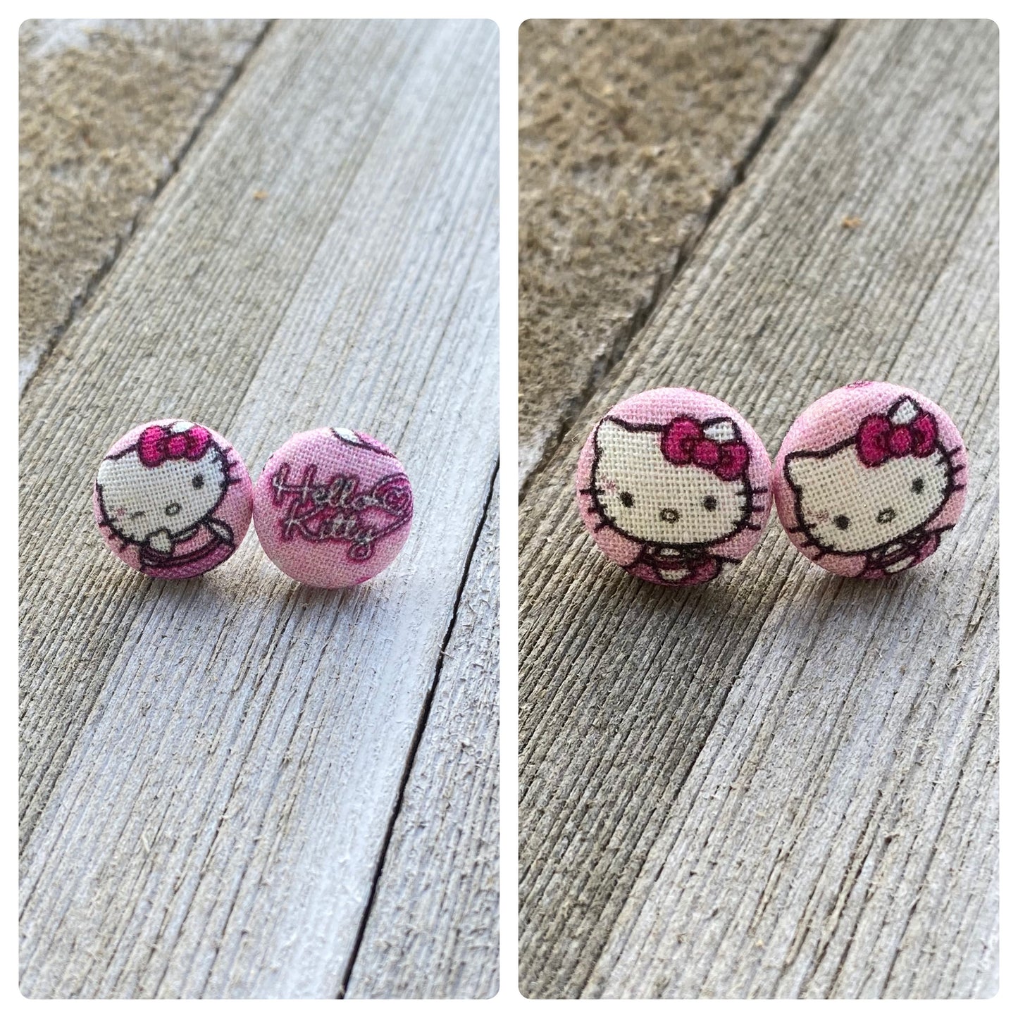 Hello Kitty Novelty Gift Stud Earrings 