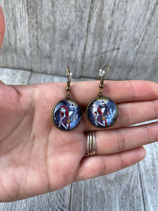 Nightmare Before Christmas earrings Sally earrings Jack earrings