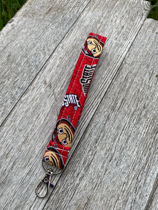Ohio State University Wristlet Keychain