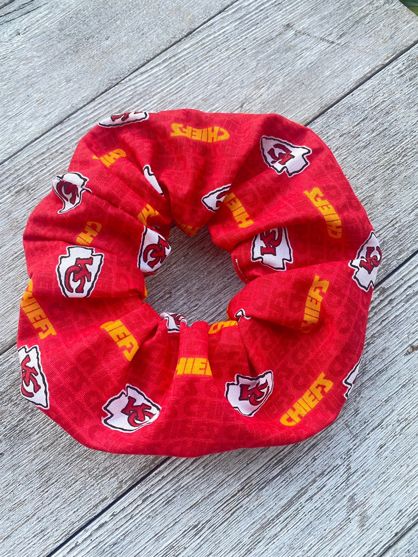 Kansas City Chiefs Scrunchie Hair Tie Gift