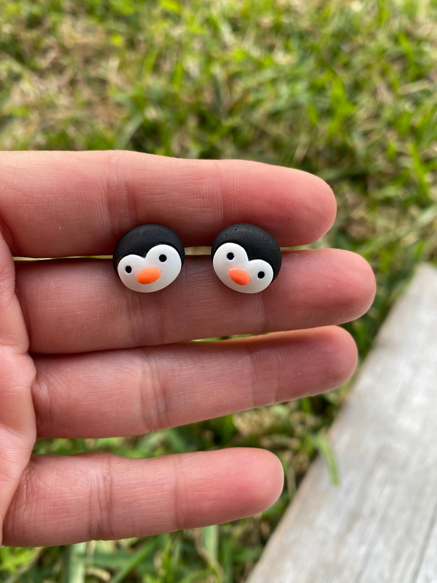 Penguin Stud Earrings