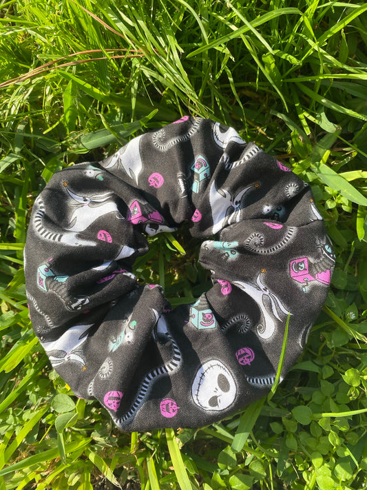 Nightmare Before Christmas Scrunchie Hair Tie Gift 
