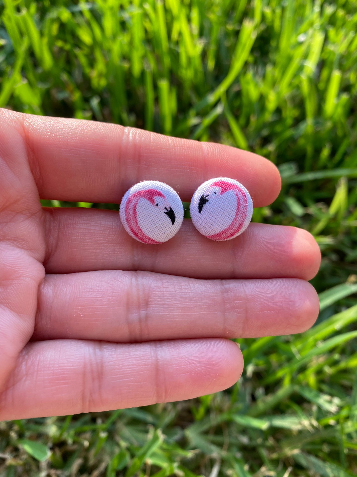 Flamingo Stud earrings