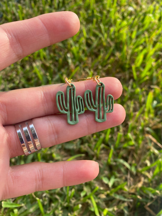 Cactus Dangle earrings