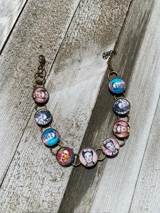 Frida Khalo bracelet novelty gift 