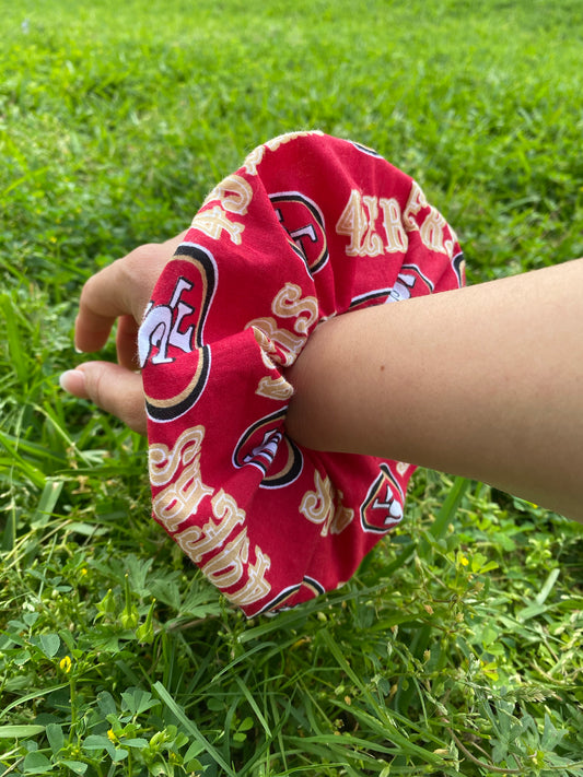 San Francisco 49ers Scrunchie Hair Tie Gift 