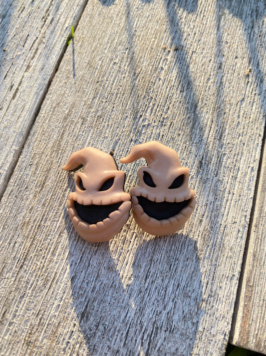 Oogie Boogie Nightmare Before Christams Stud Earrings 