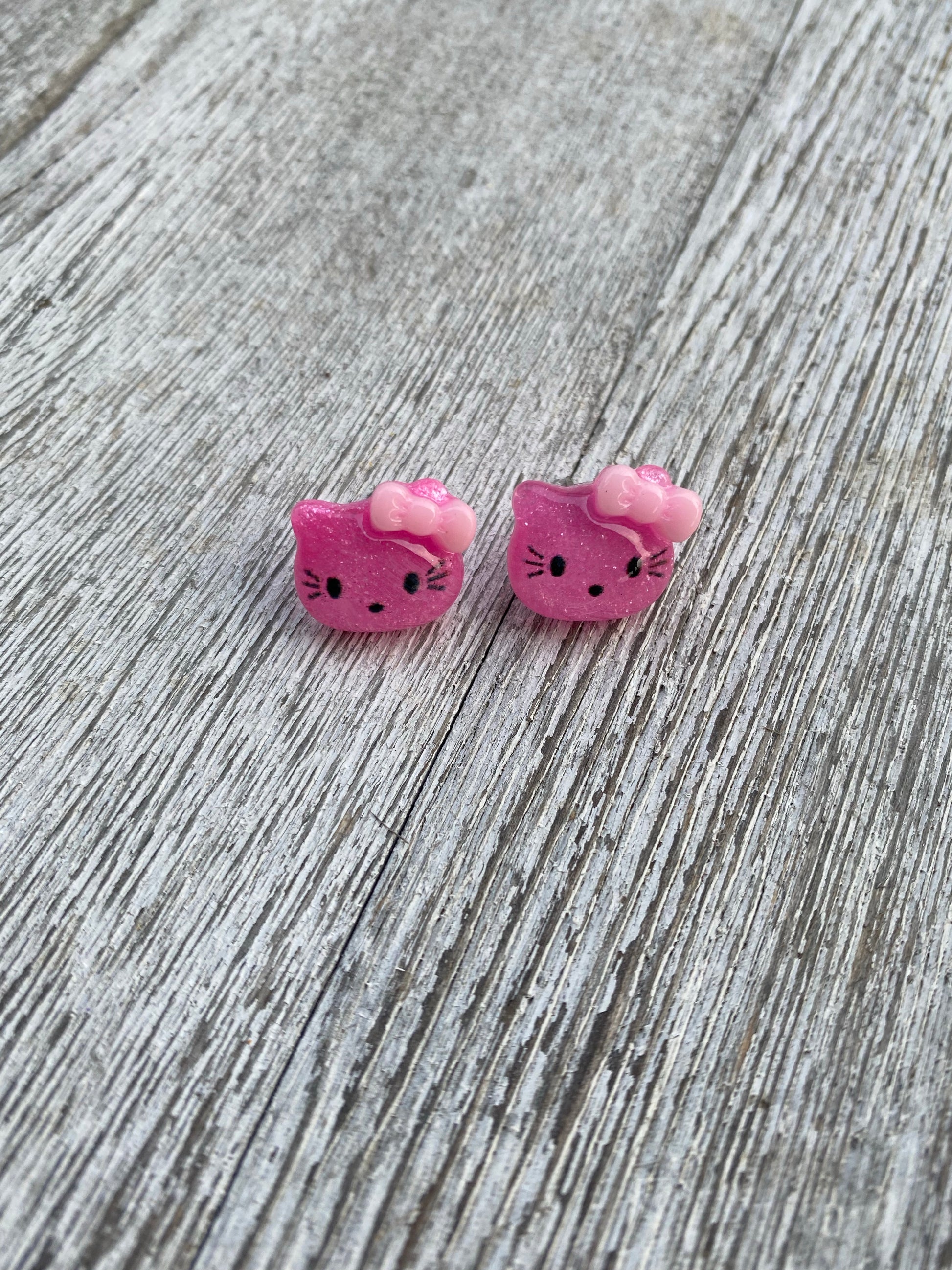 Hello Kitty Little Girls Stud Earrings Gifts