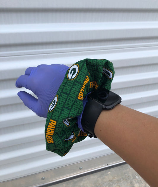 Greenbay Packers Scrunchie Hair Tie Gift 