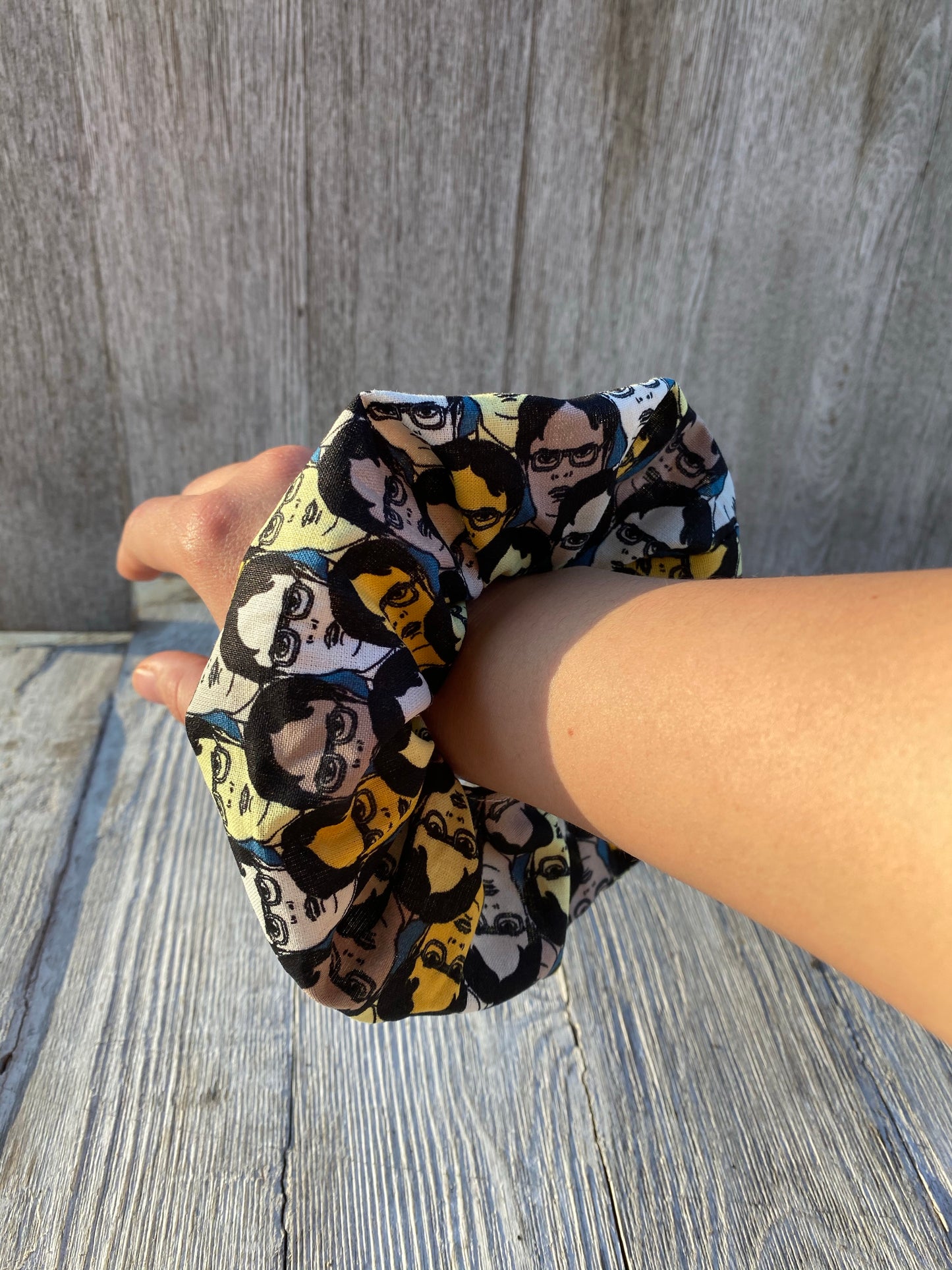 Dwight Schrute The Office Scrunchie Hair Tie Gift 