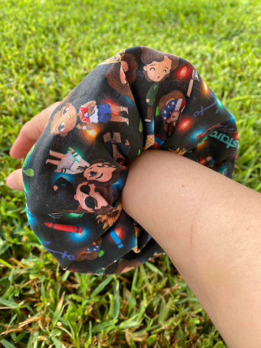 Stranger Things Novelty Scrunchie Hair Tie Gift Scrunchies 
