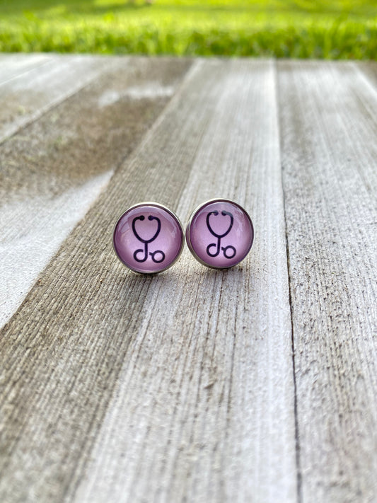 Nurse Appreciation Novelty Stud Earrings Gift 