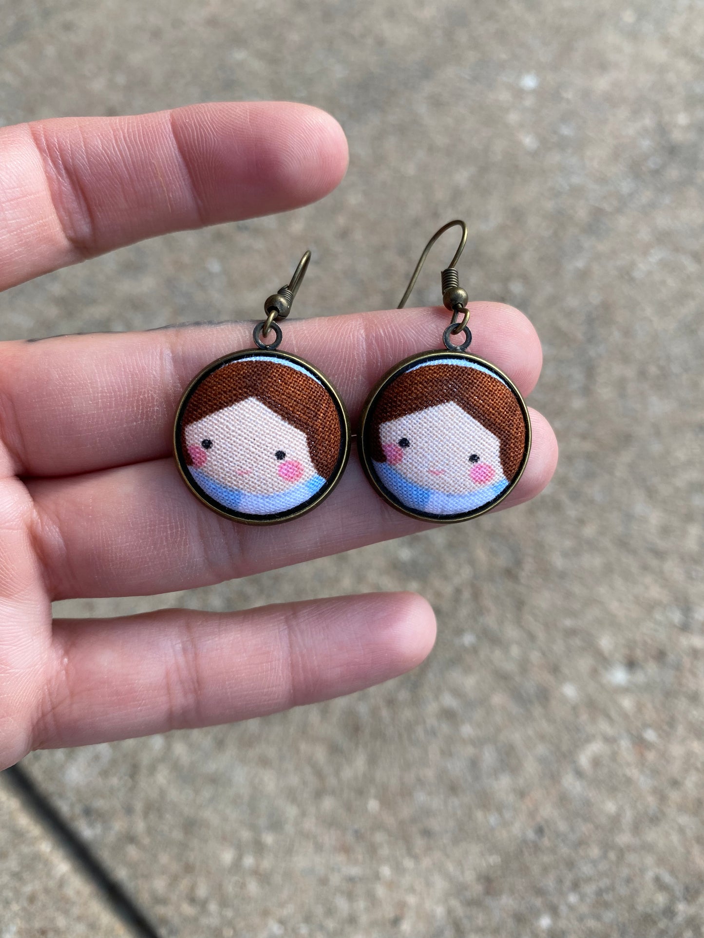 Princess Leia Dangle Earrings