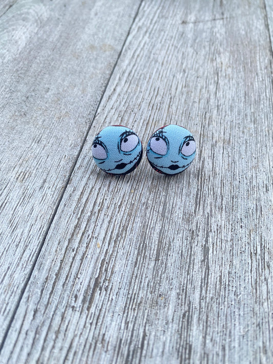 Sally Nightmare Before Christmas Hypoallergenic Stud Earrings 