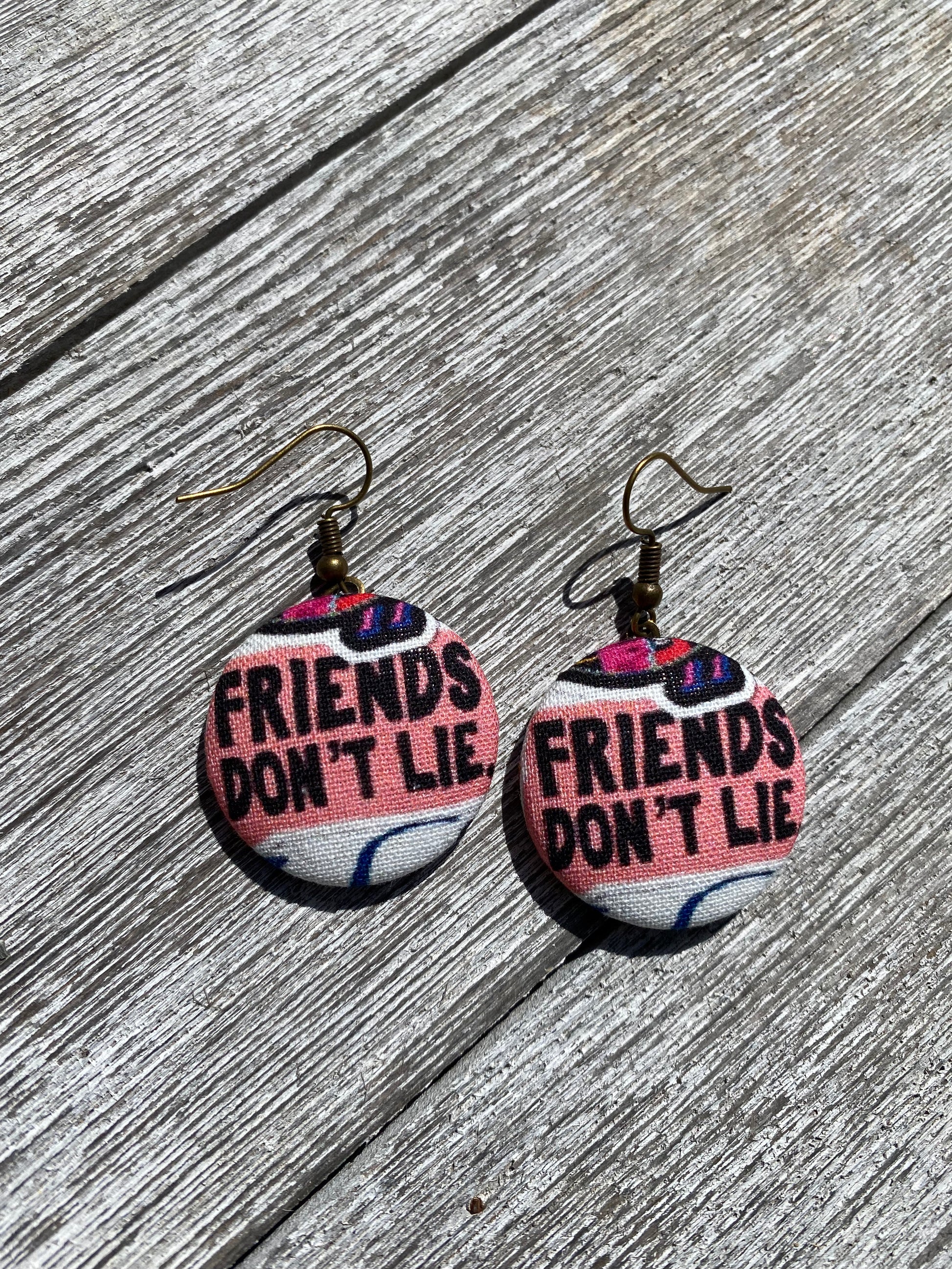 Stranger Things Friends Don't Lie Dangle Novelty Gift Birthday Party Favors 