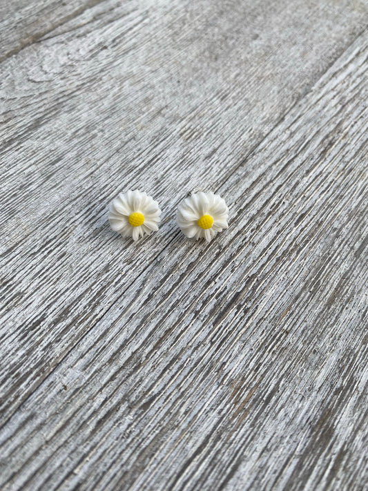 Daisy Flower Stud Earrings Gift 