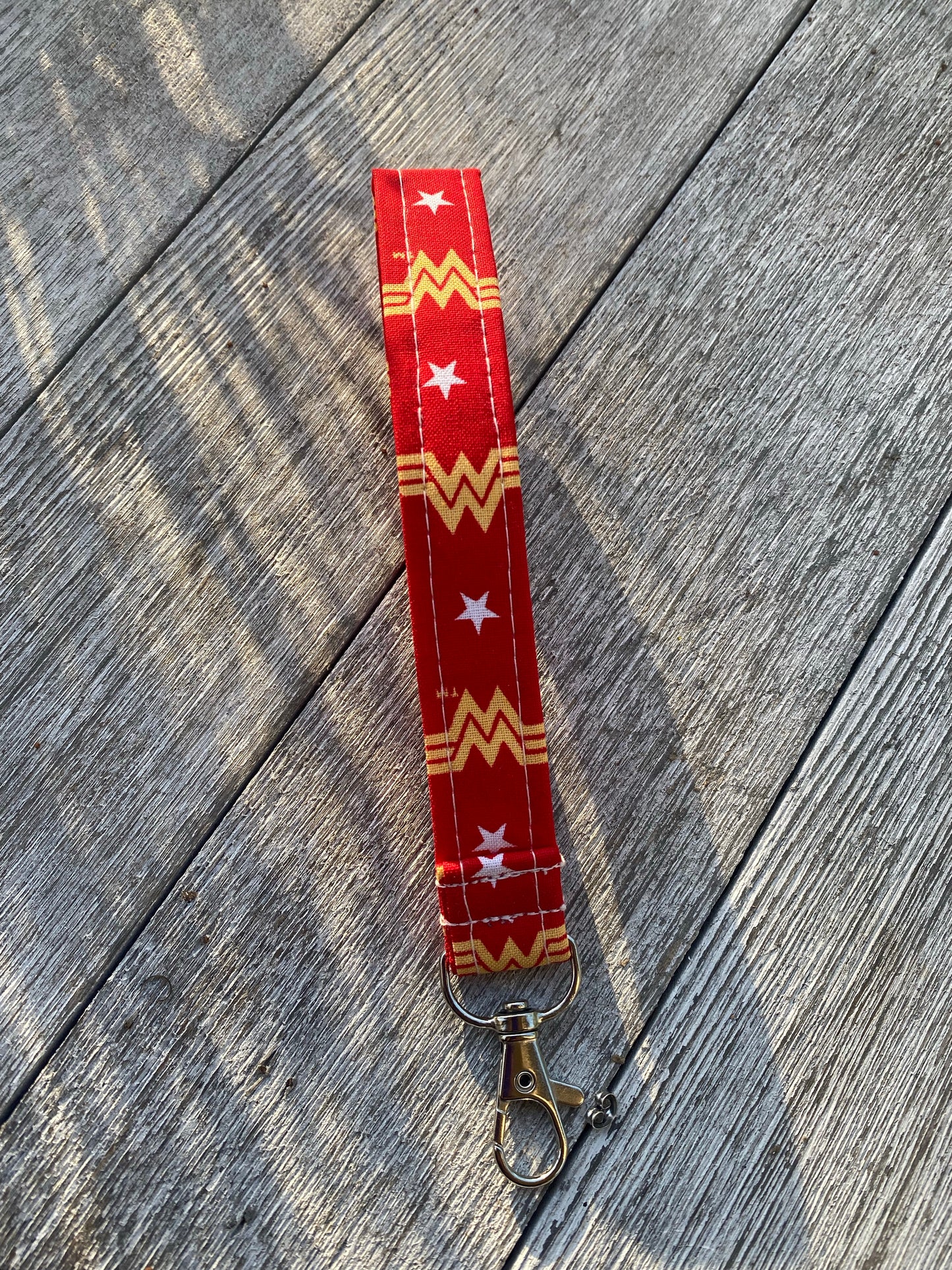 Wonder Women Wristlet Keychain