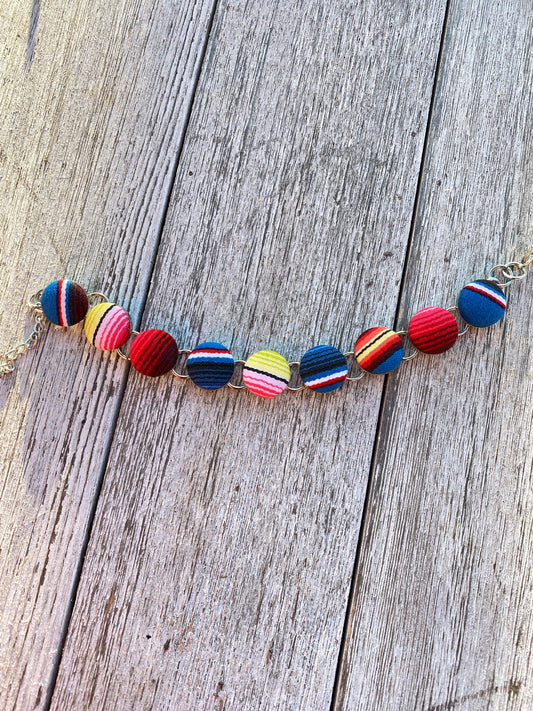 Serape Bezel Bracelet