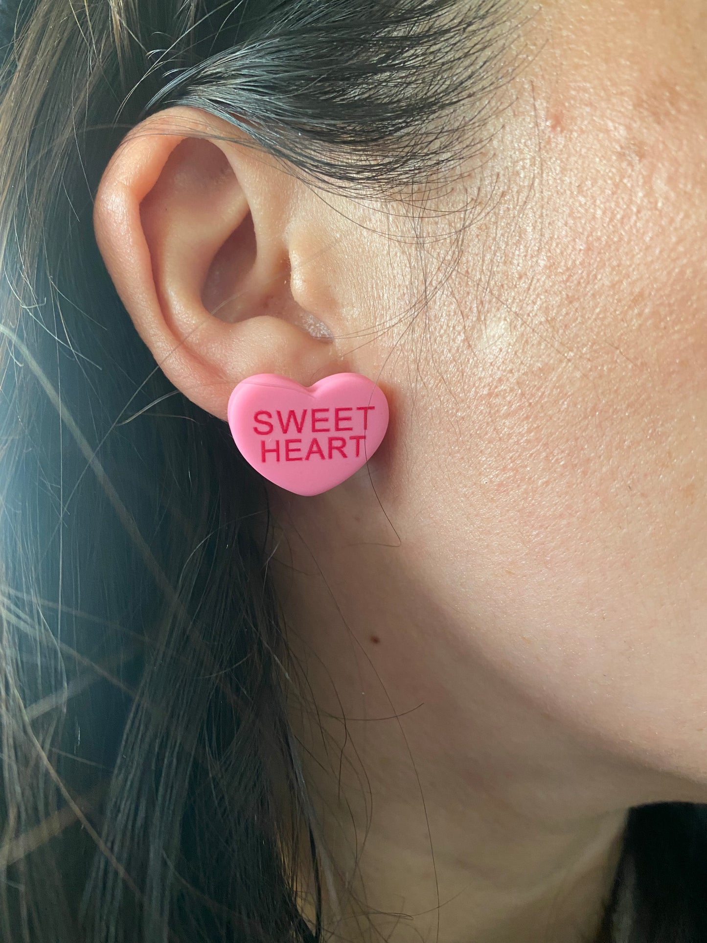 Valentine Brachs Conversation Heart Earrings