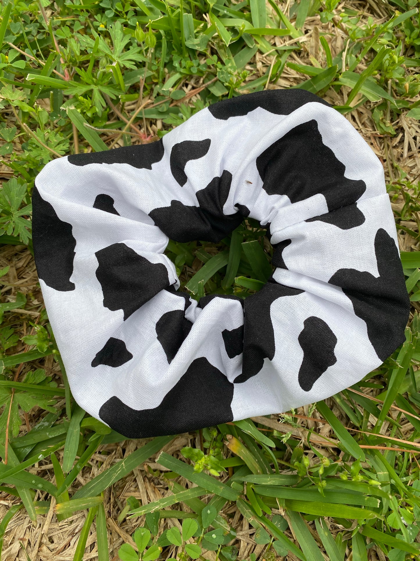 Cow Scrunchie Cow Hair Tie