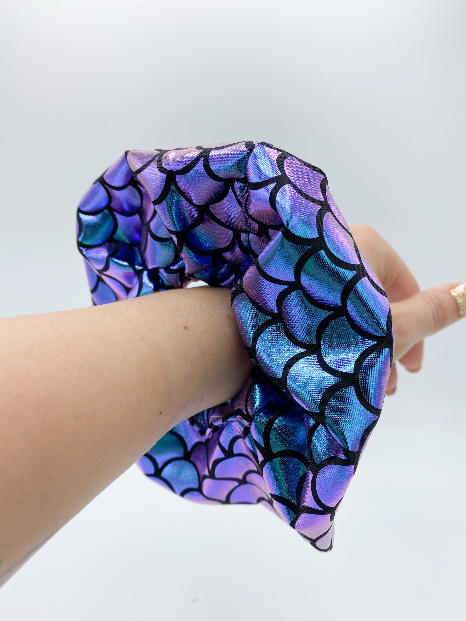 Mermaid Scrunchie Hair Tie Gift 