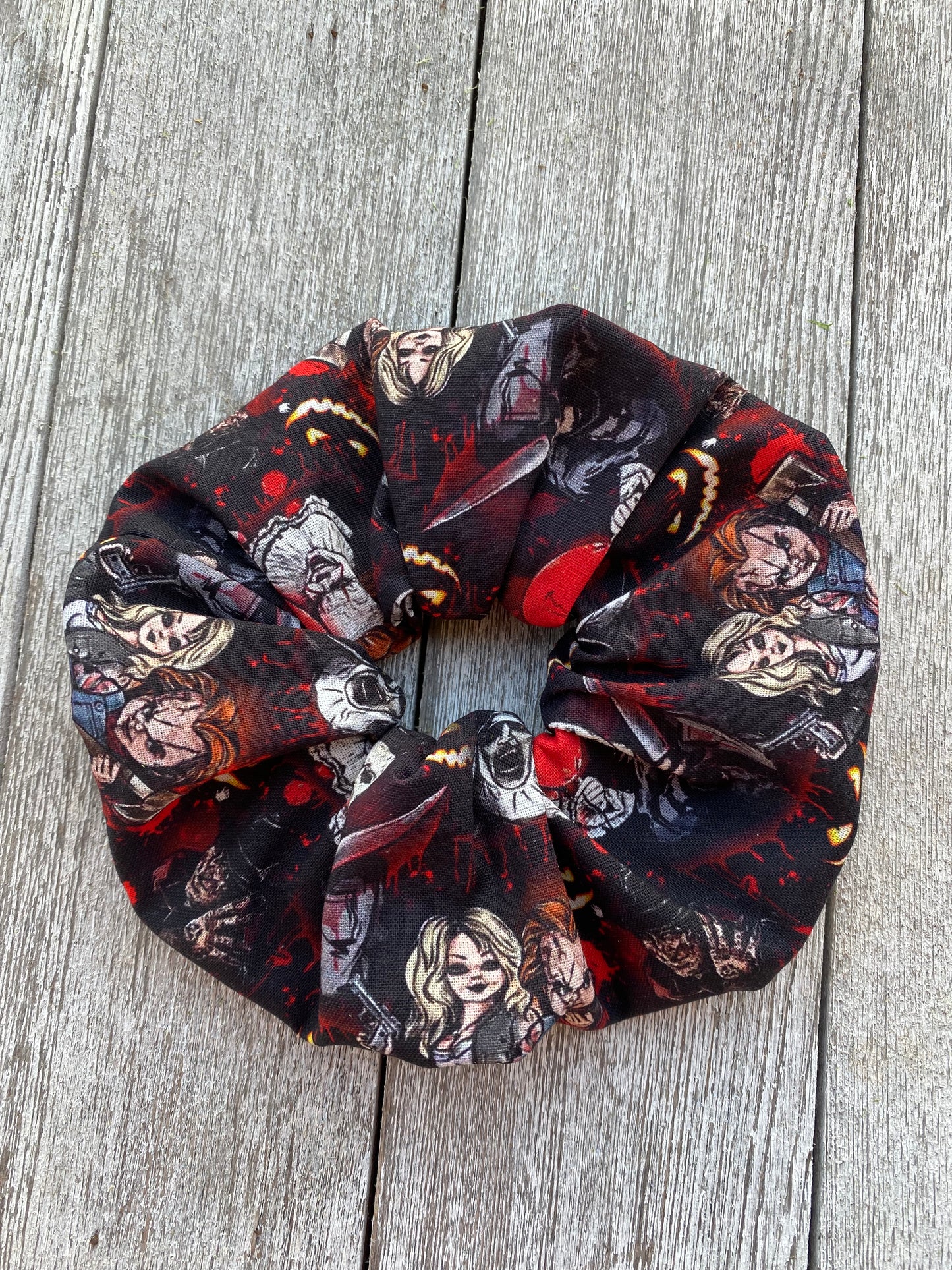Horror Movie Scrunchie Hair Tie Gift